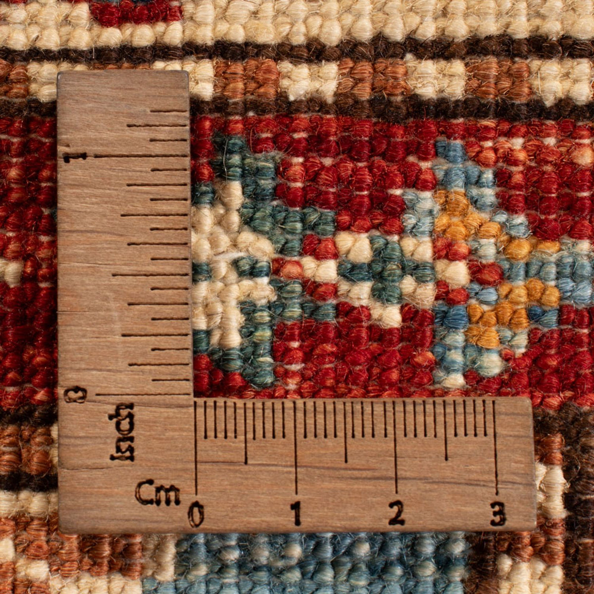 Alfombra Ziegler - Kazak cuadrado  - 181 x 185 cm - multicolor