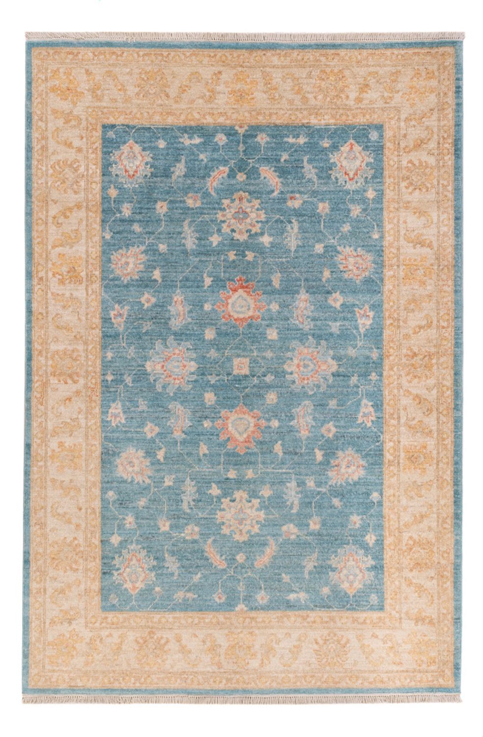 Alfombra Ziegler - 175 x 123 cm - azul