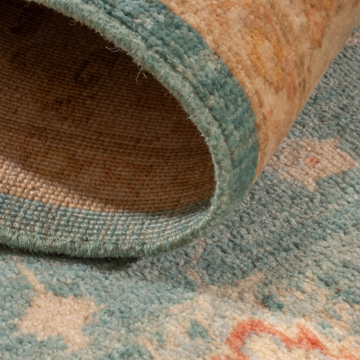 Alfombra Ziegler - 175 x 123 cm - azul