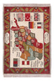 Alfombra afgana 104x71cm - Alfombra oriental