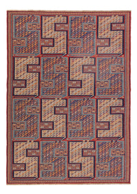Alfombra Kelim - Oriental - Soumak - 217 x 157 cm - multicolor