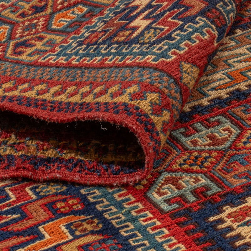 Alfombra Kelim - Oriental - Soumak - 217 x 157 cm - multicolor