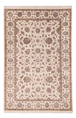 Alfombra oriental - Tabriz - 185 x 120 cm - crema