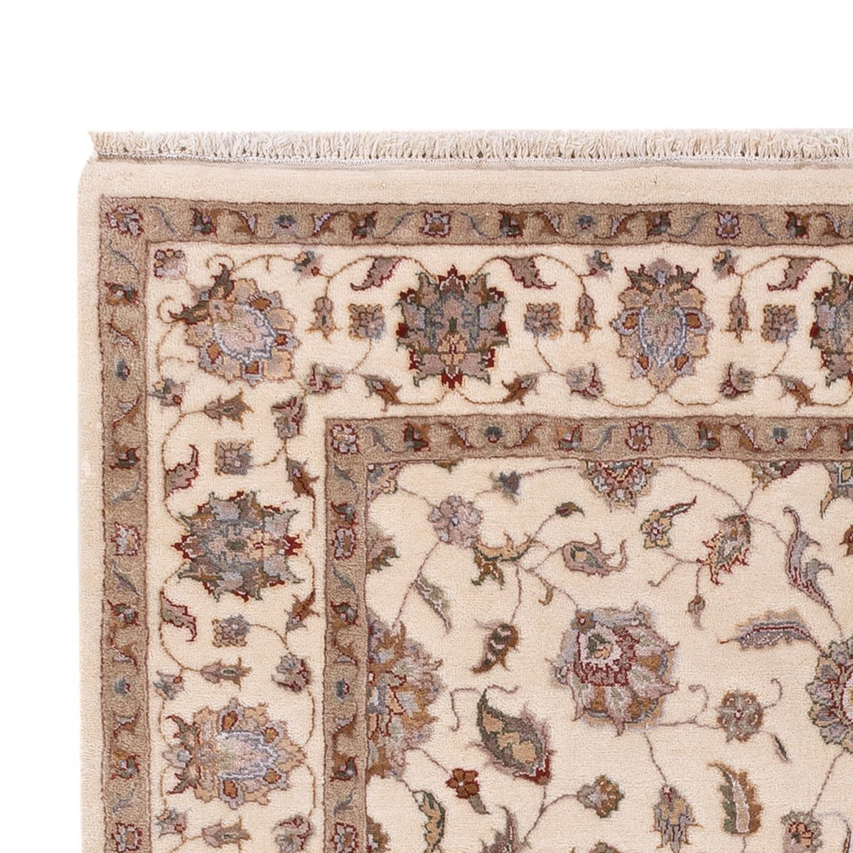 Alfombra oriental - Tabriz - 185 x 120 cm - crema