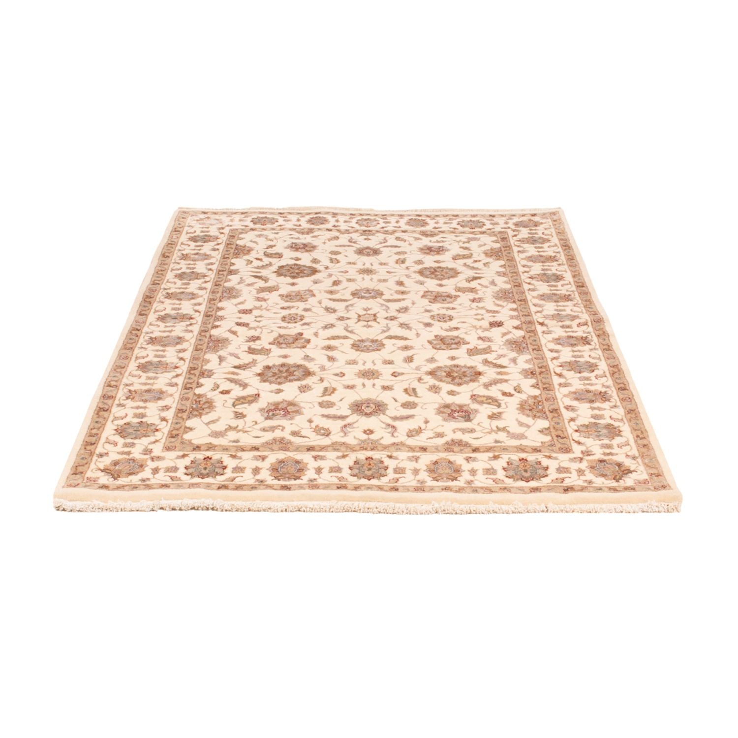Alfombra oriental - Tabriz - 185 x 120 cm - crema