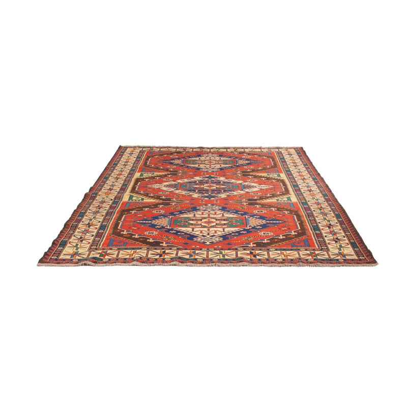 Alfombra Kelim - Oriental - Soumak - 272 x 204 cm - óxido