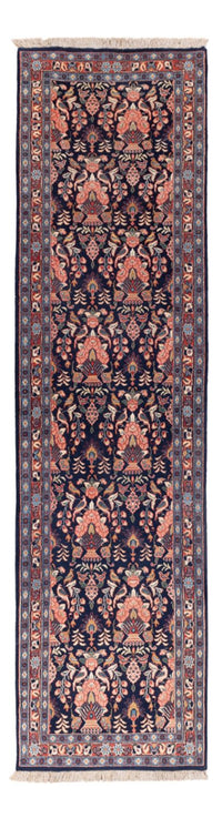 Alfombra de pasillo Alfombra persa - Nómada - 278 x 79 cm - azul oscuro