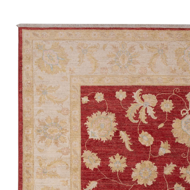 Alfombra Ziegler - 299 x 206 cm - rojo oscuro