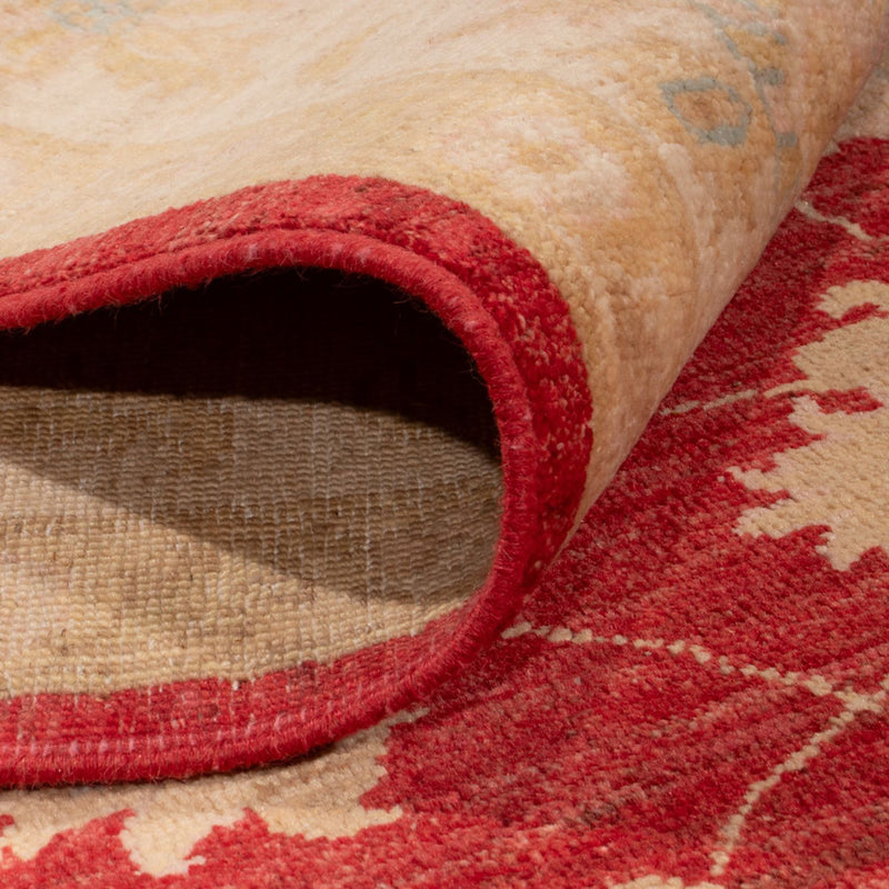 Alfombra Ziegler - 299 x 206 cm - rojo oscuro