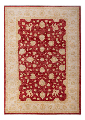 Alfombra Ziegler - 297 x 209 cm - rojo oscuro