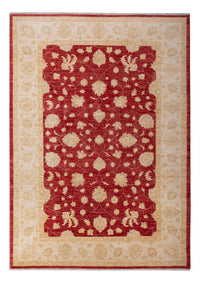 Alfombra Ziegler - 297 x 209 cm - rojo oscuro