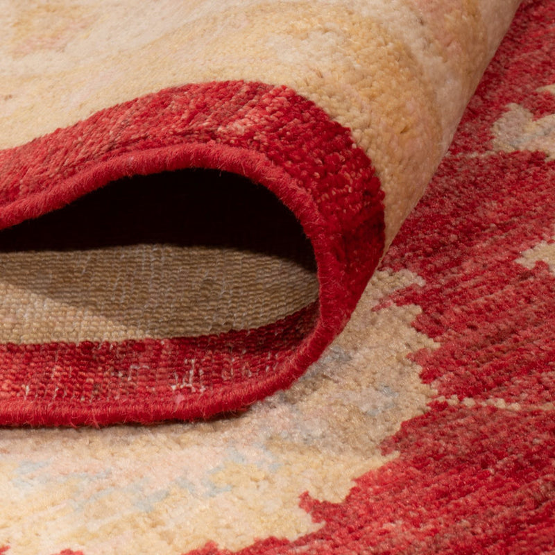 Alfombra Ziegler - 297 x 209 cm - rojo oscuro