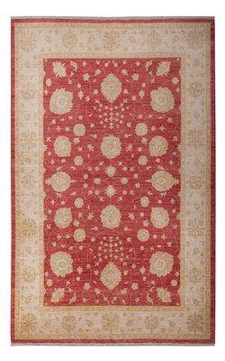 Alfombra Ziegler - 320 x 207 cm - rojo oscuro