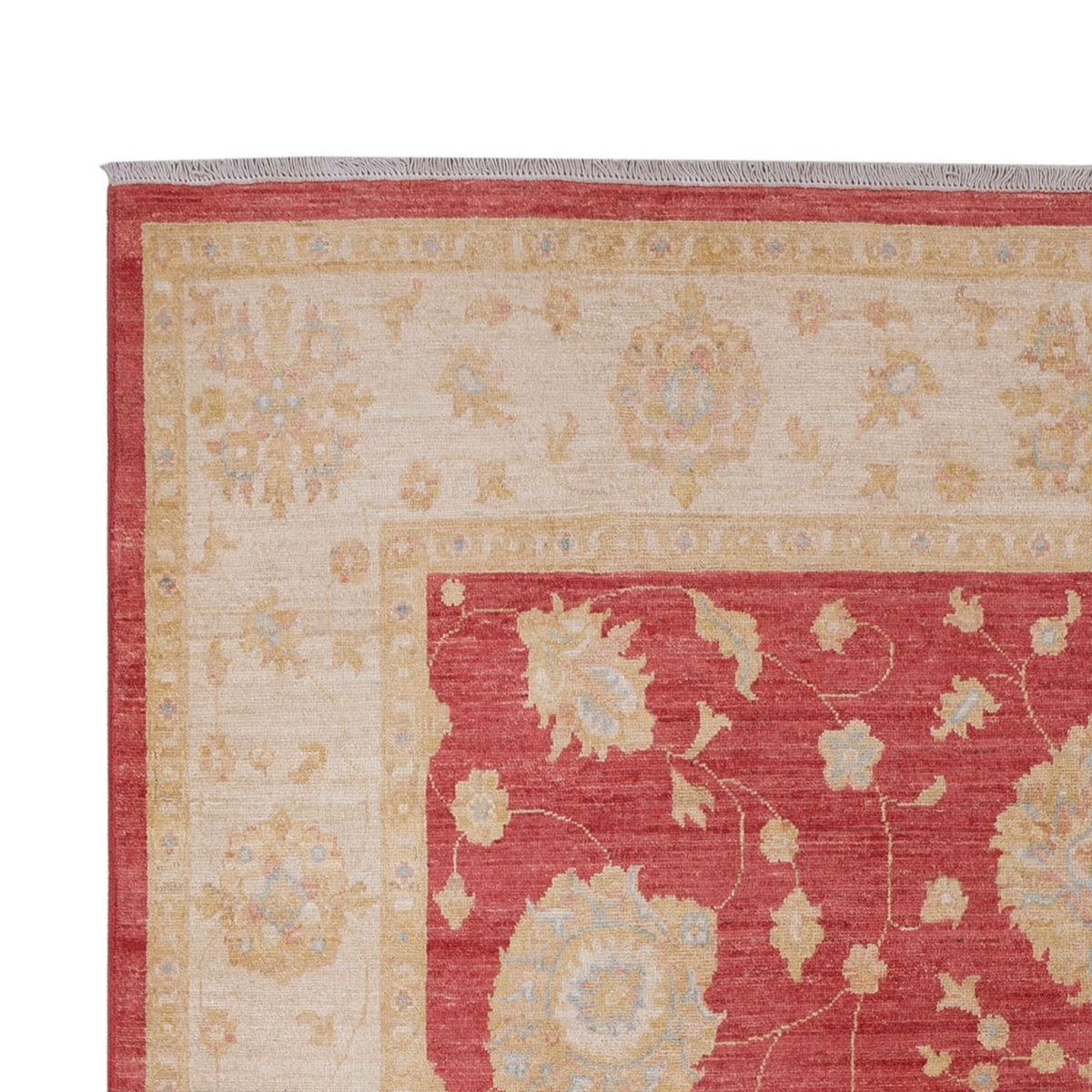 Alfombra Ziegler - 320 x 207 cm - rojo oscuro