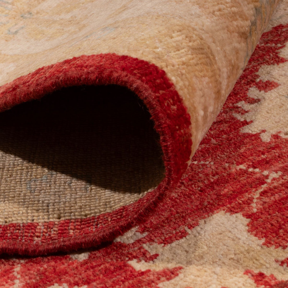 Alfombra Ziegler - 295 x 201 cm - rojo oscuro