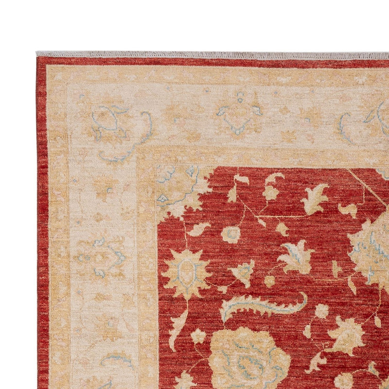 Alfombra Ziegler - 290 x 204 cm - rojo oscuro