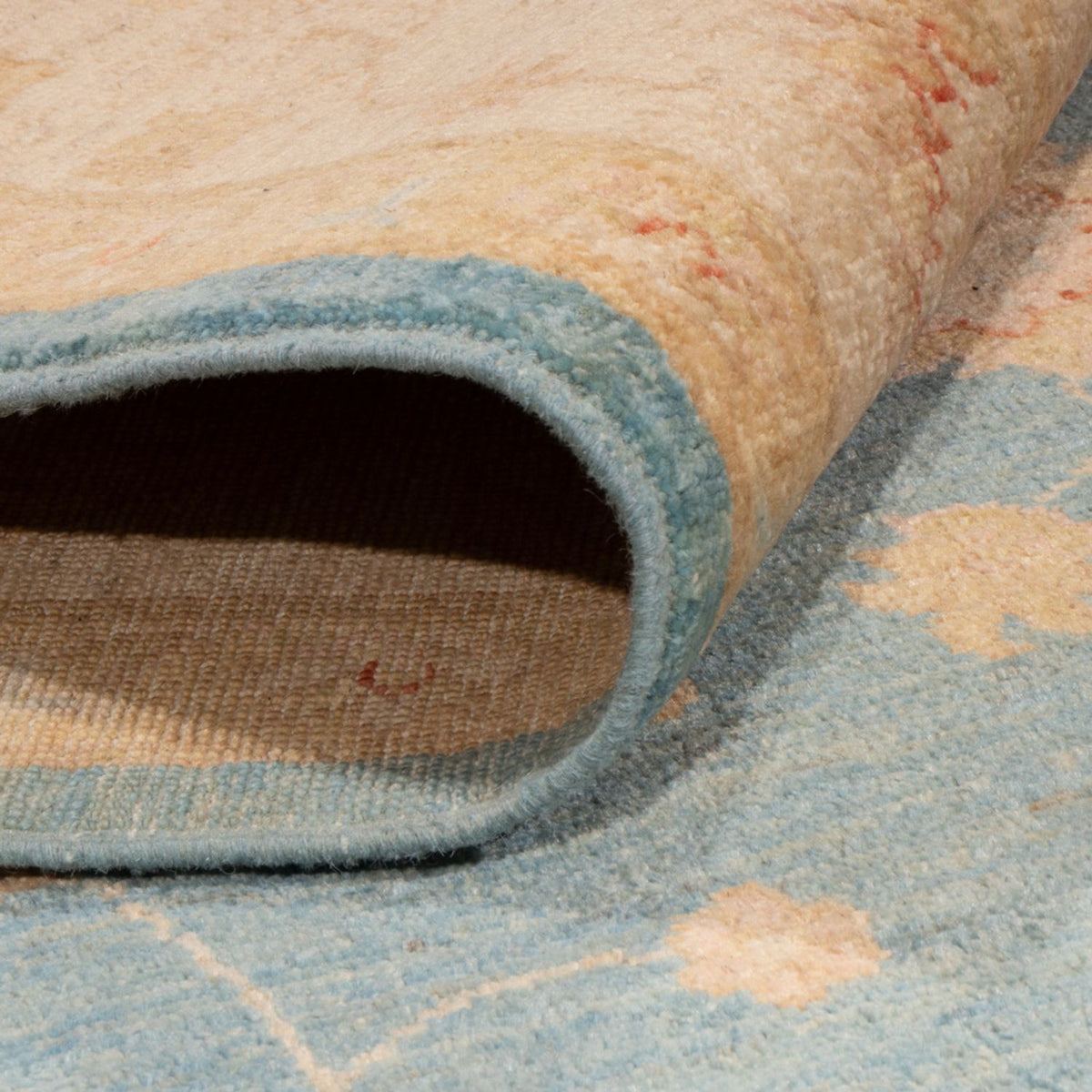 Alfombra Ziegler - 301 x 202 cm - azul claro