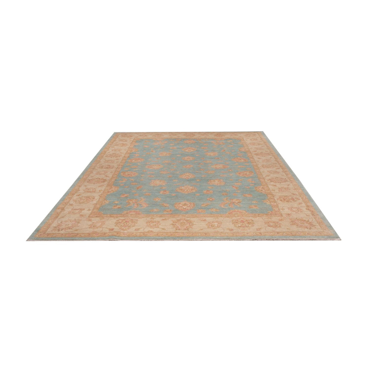 Alfombra Ziegler - 298 x 206 cm - azul claro
