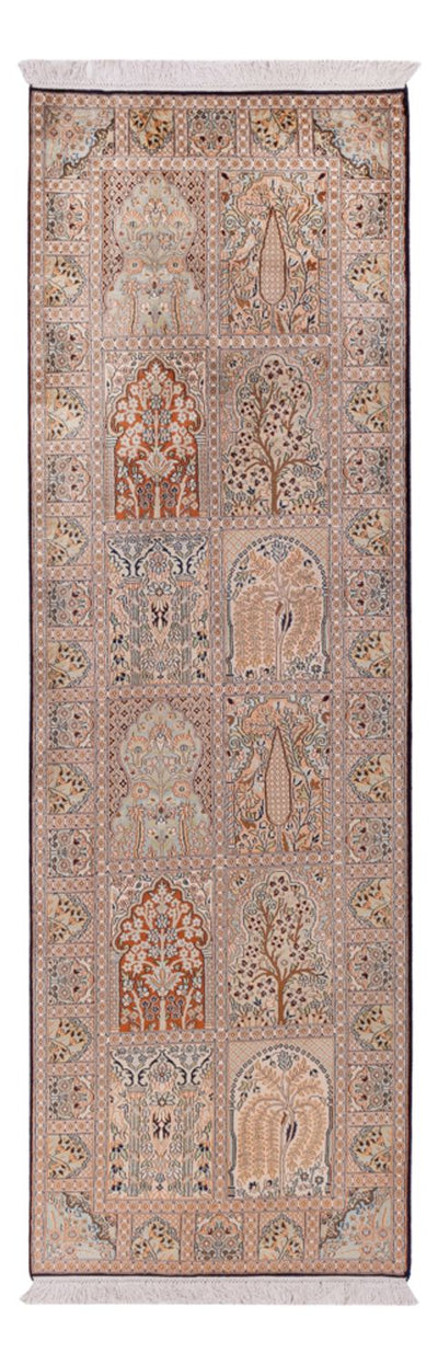 Seda de Cachemira Alfombra 79x259cm - Alfombra oriental