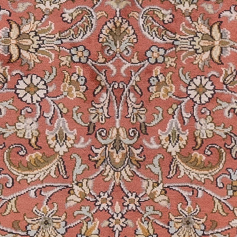 Alfombra de pasillo Alfombra de seda - Seda de Cachemira - 188 x 78 cm - rojo claro