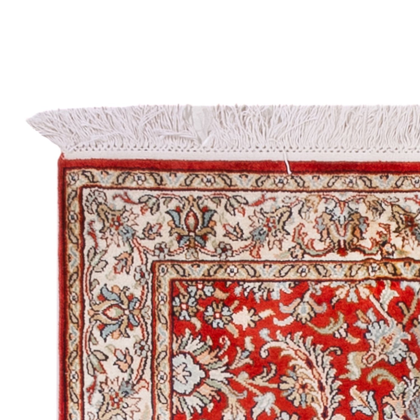 Seda de Cachemira Alfombra 242x79cm - Alfombra oriental