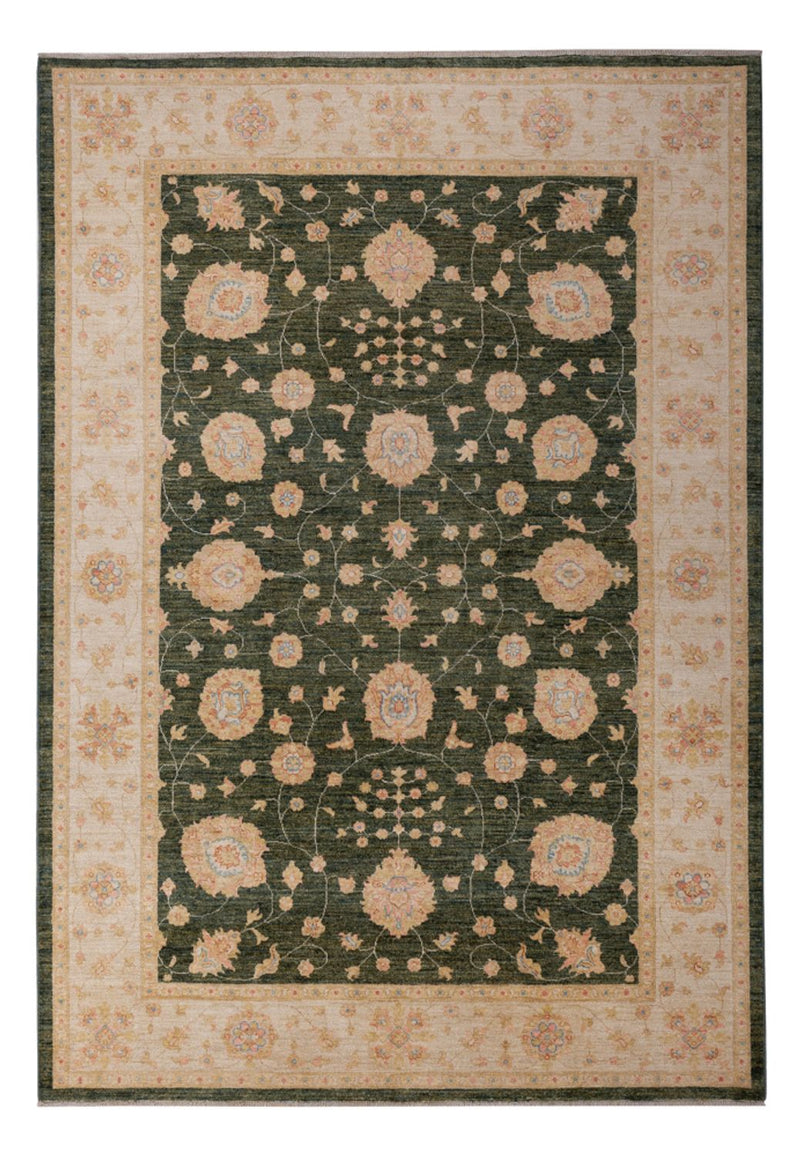 Alfombra Ziegler - 298 x 205 cm - verde oscuro