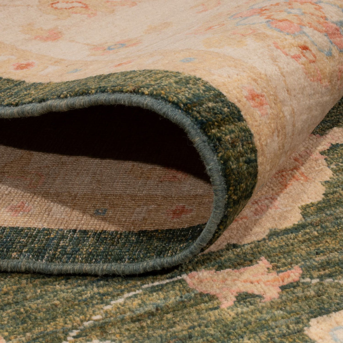 Alfombra Ziegler - 298 x 205 cm - verde oscuro