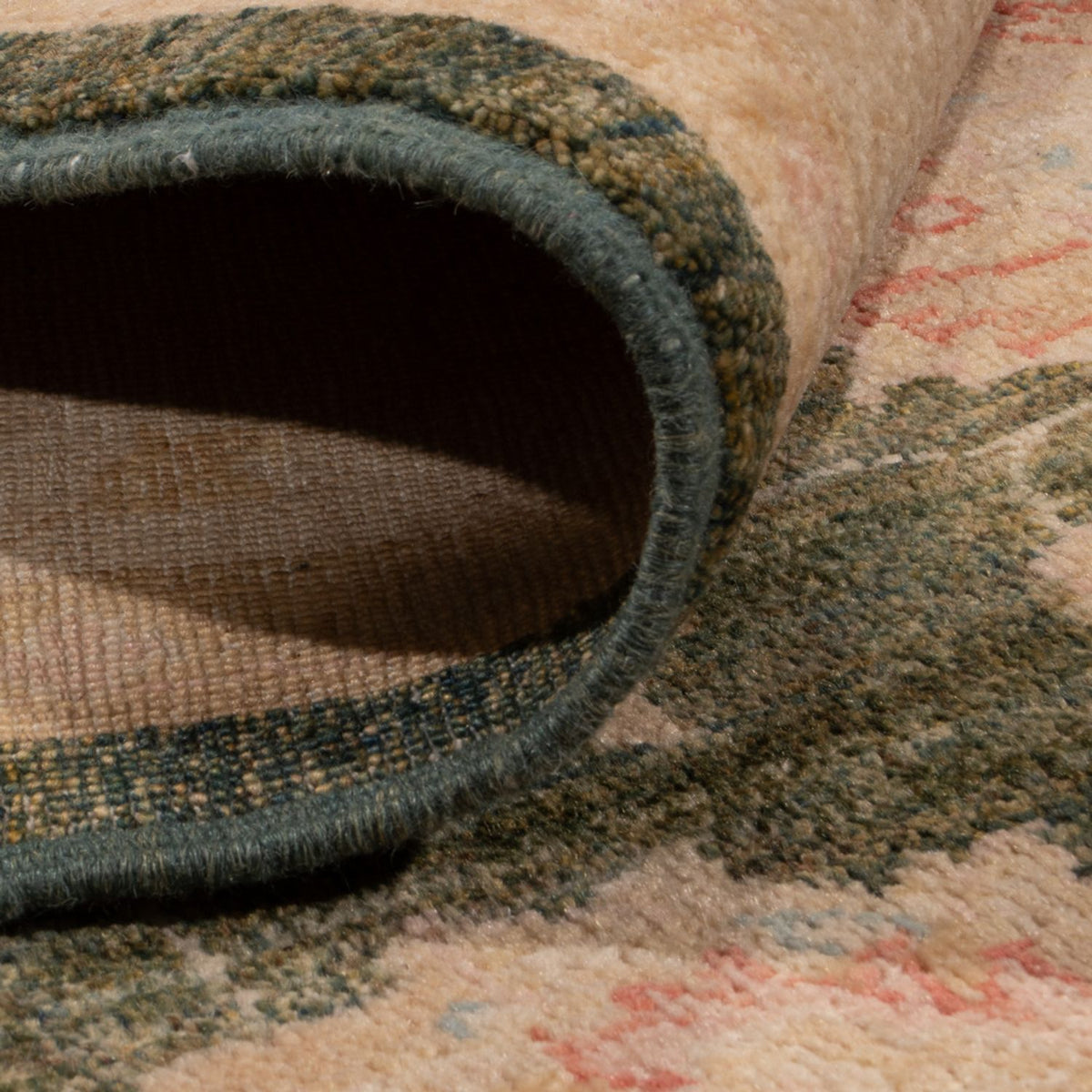 Alfombra Ziegler - 294 x 201 cm - verde oscuro