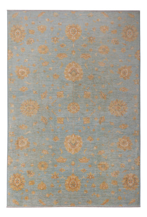Alfombra Ziegler - Moderna - 297 x 206 cm - gris oscuro