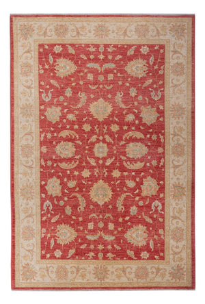 Alfombra Ziegler - 297 x 202 cm - rojo