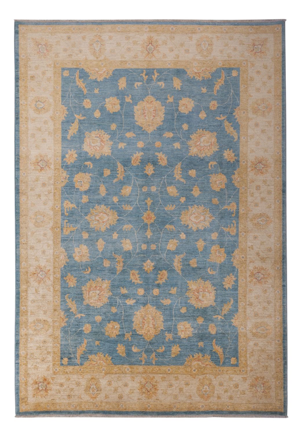 Alfombra Ziegler - 300 x 207 cm - azul