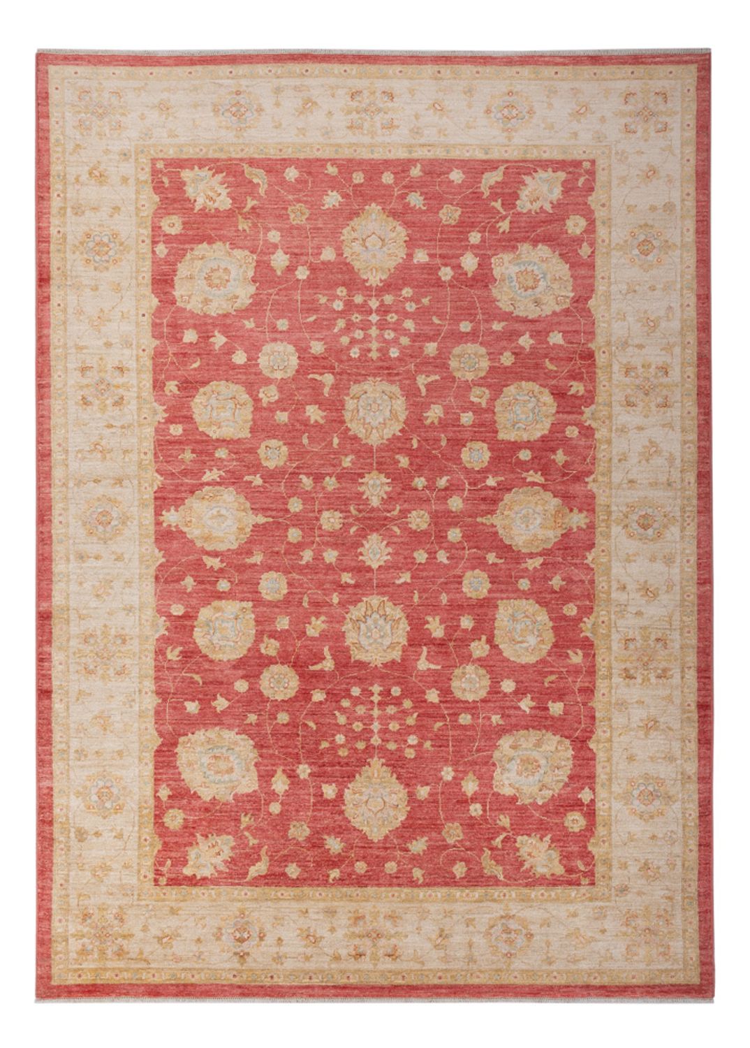 Alfombra Ziegler - 293 x 205 cm - rojo