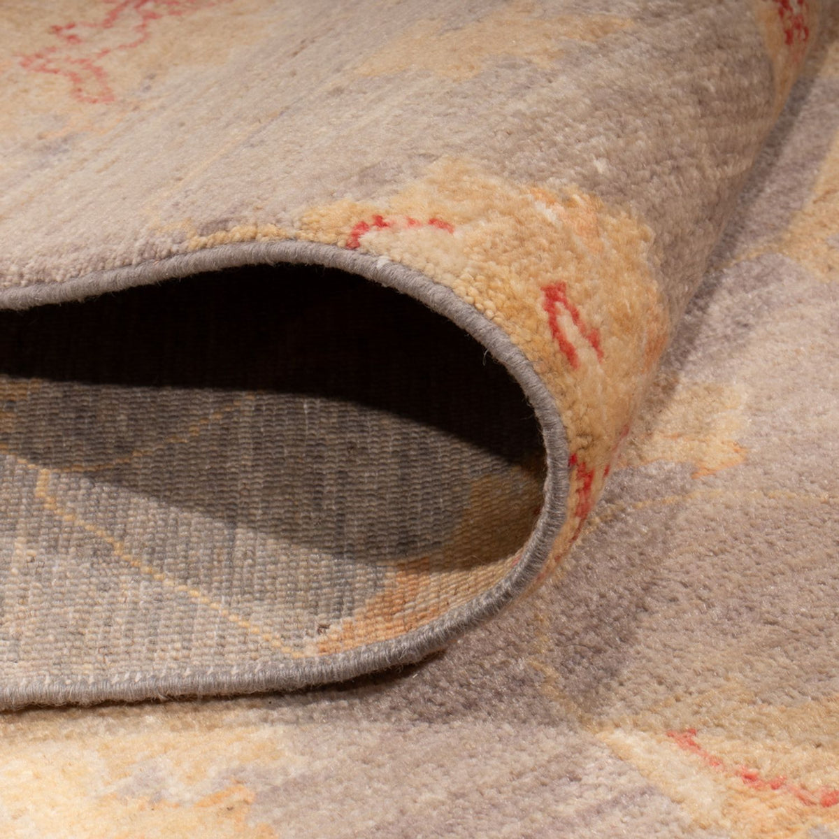 Alfombra Ziegler - Moderna - 296 x 206 cm - gris oscuro