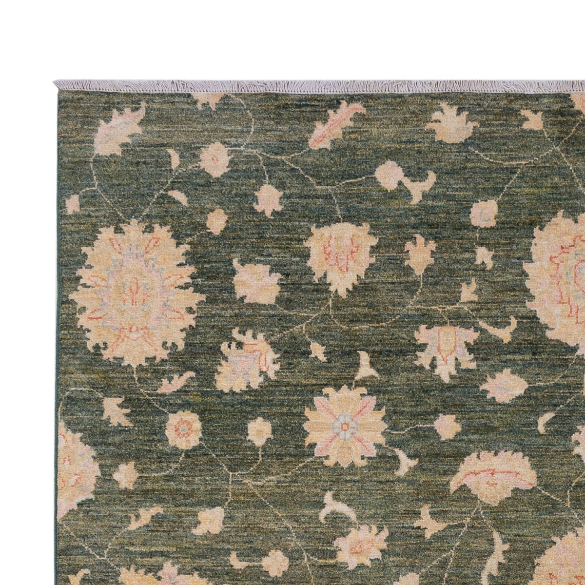 Alfombra Ziegler - Moderna - 294 x 205 cm - verde oscuro