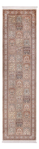 Seda de Cachemira Alfombra 298x77cm - Alfombra oriental