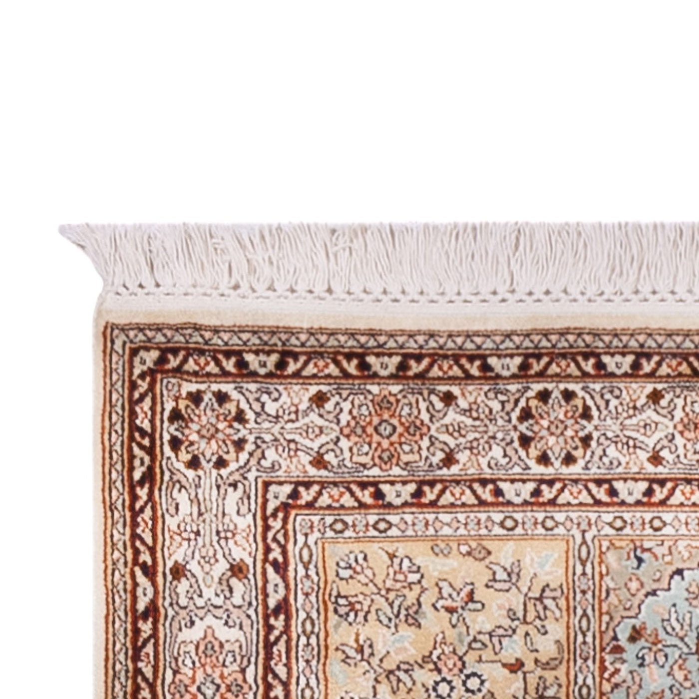 Seda de Cachemira Alfombra 301x79cm - Alfombra oriental
