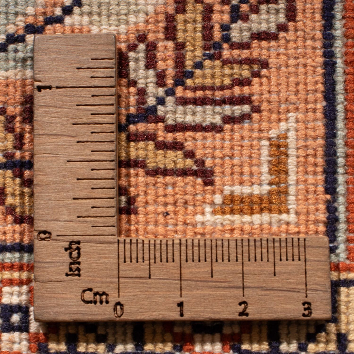 Alfombra de pasillo Alfombra de seda - Seda de Cachemira - 287 x 80 cm - beige oscuro