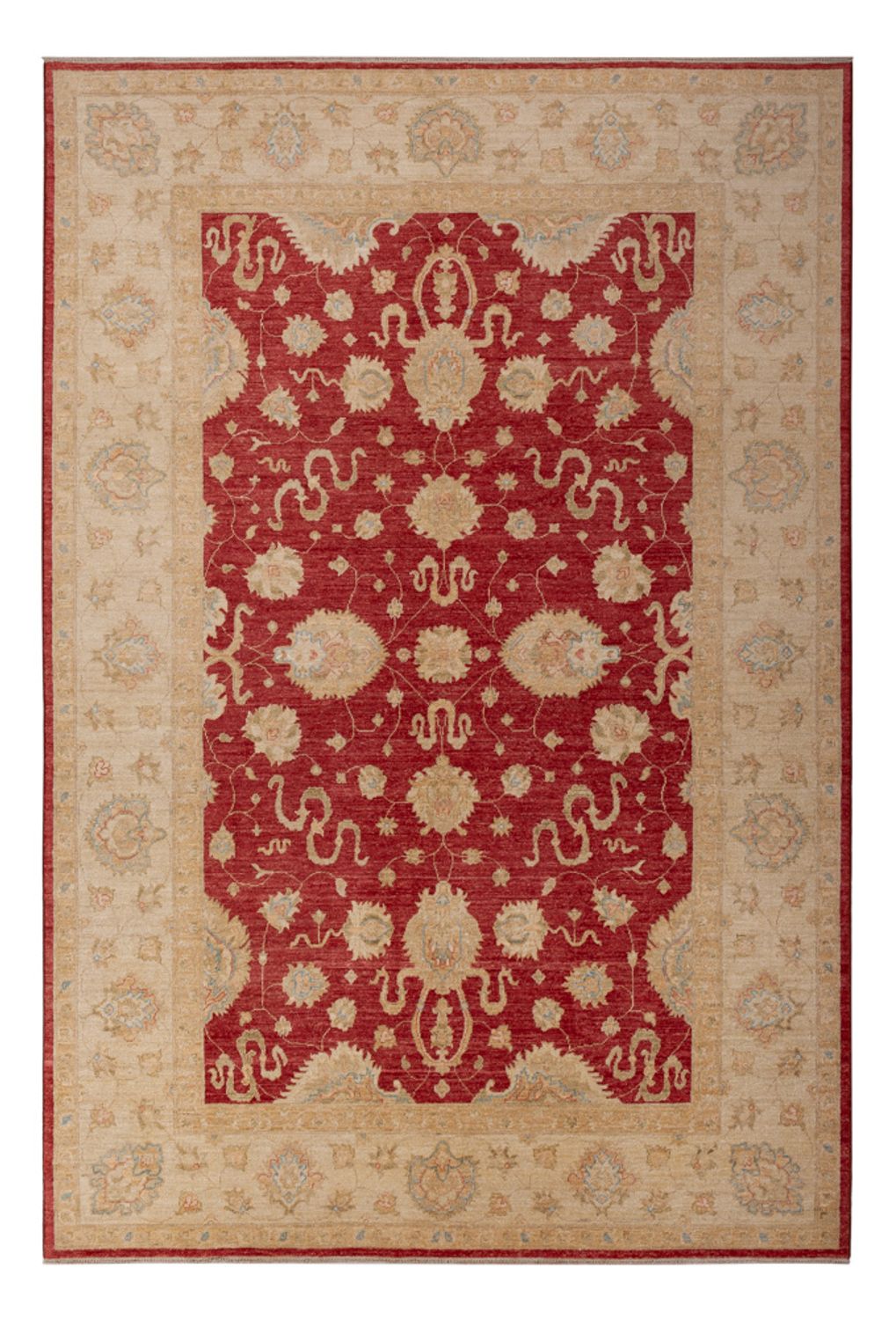 Alfombra Ziegler - 297 x 203 cm - rojo