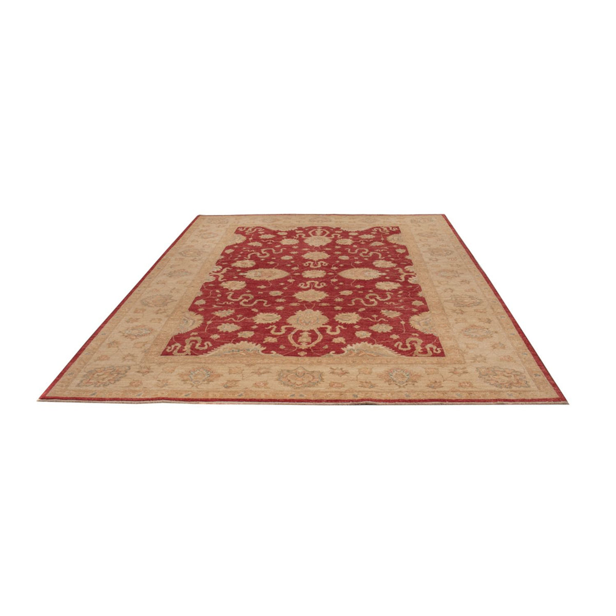 Alfombra Ziegler - 297 x 203 cm - rojo