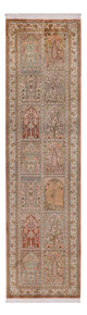 Seda de Cachemira Alfombra 287x79cm - Alfombra oriental