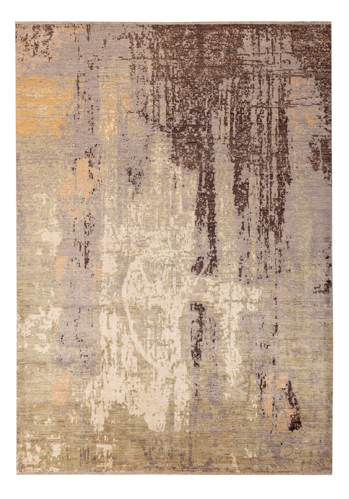 Alfombra de diseño - 300 x 209 cm - plata