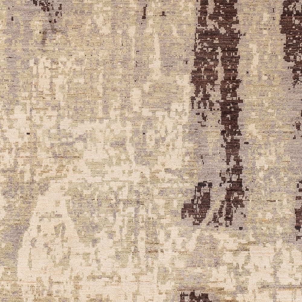 Alfombra de diseño - 300 x 209 cm - plata