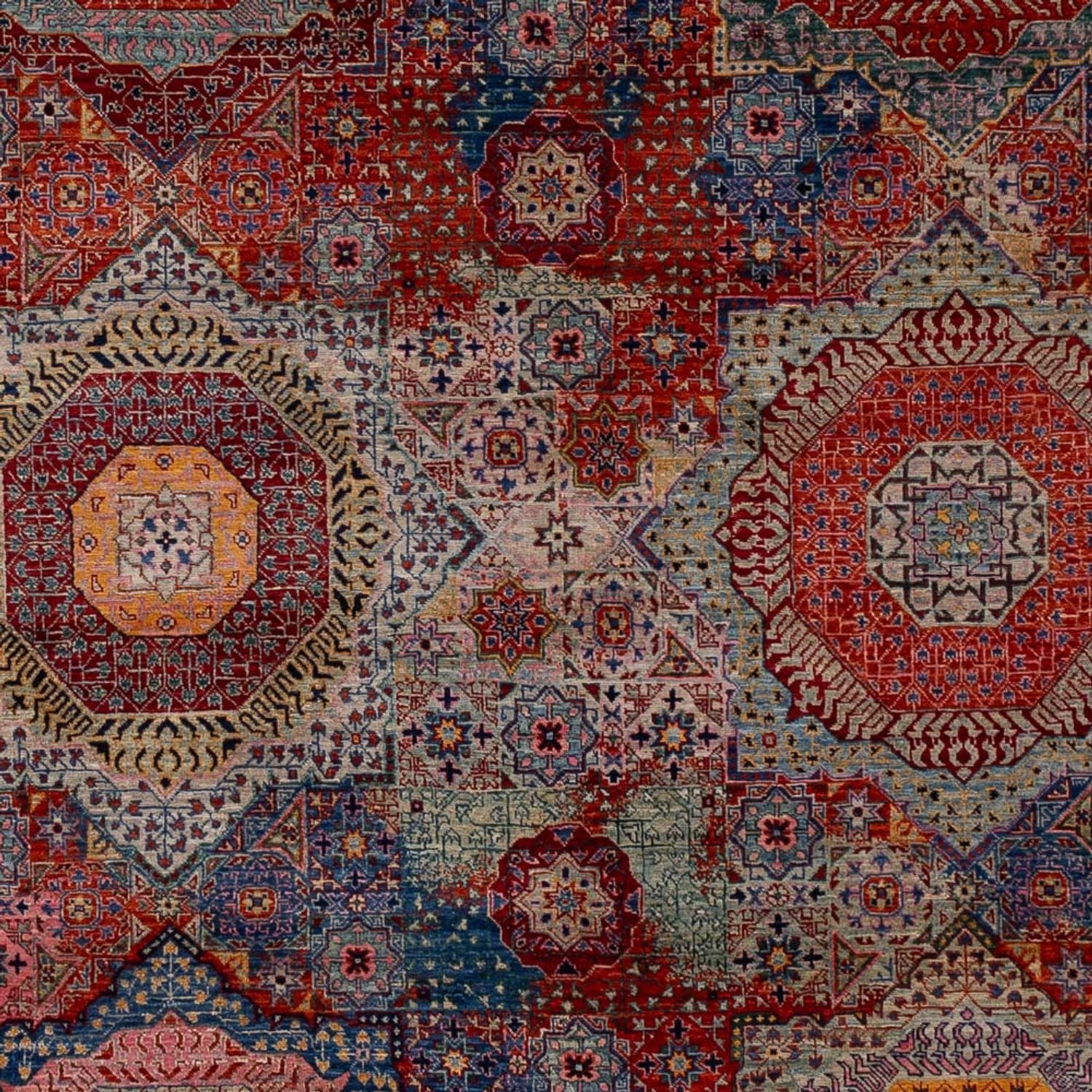 Alfombra de diseño - 292 x 249 cm - multicolor