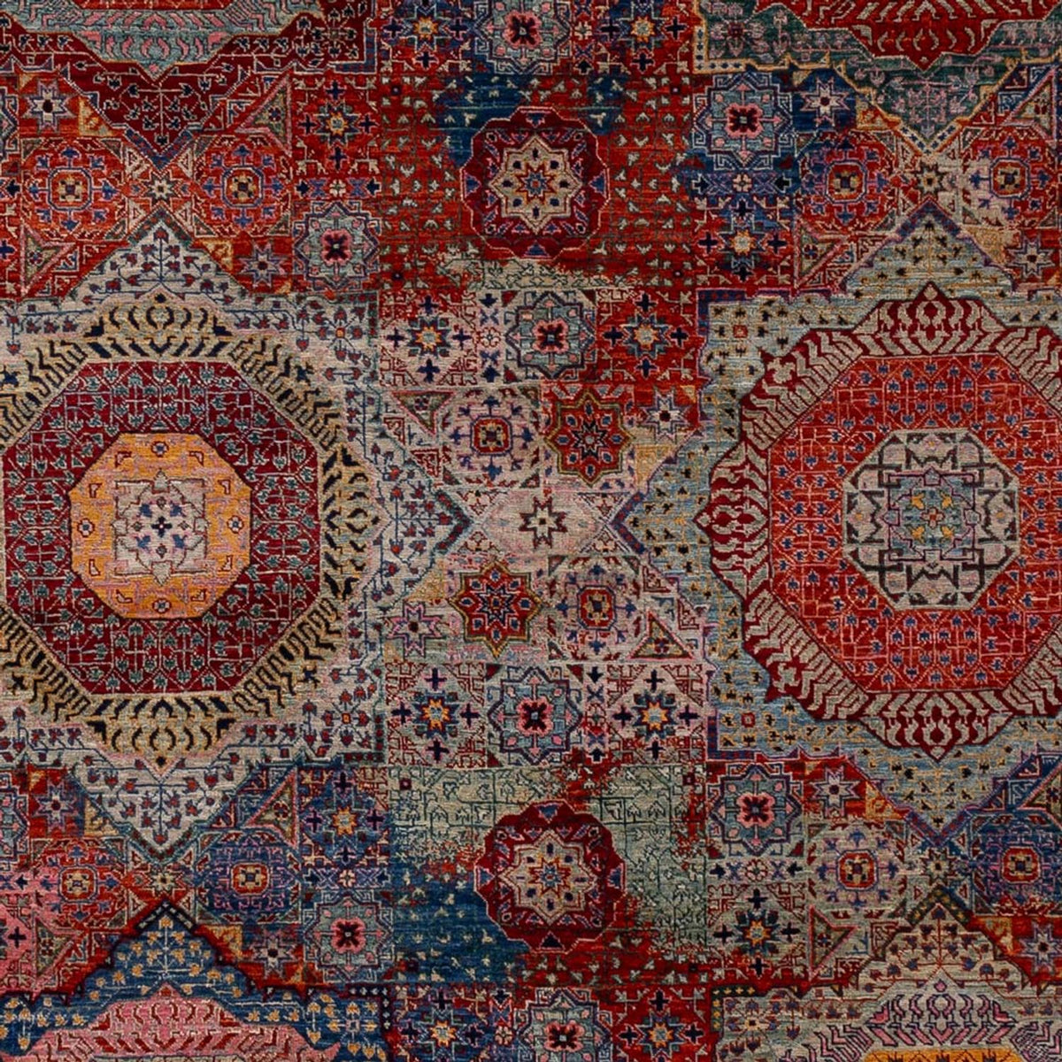 Alfombra de diseño - 292 x 249 cm - multicolor