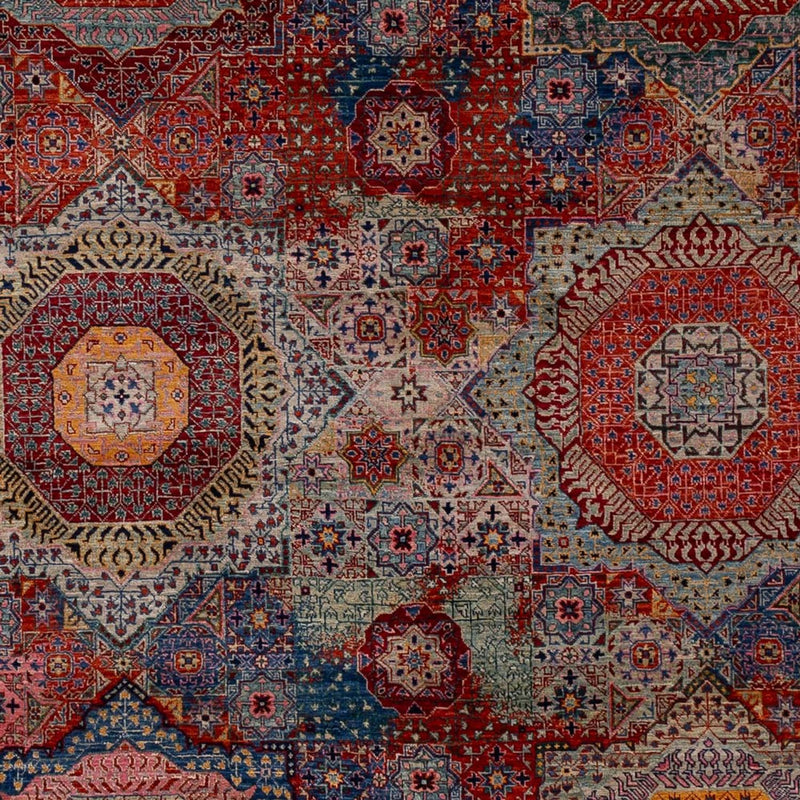 Alfombra de diseño - 292 x 249 cm - multicolor