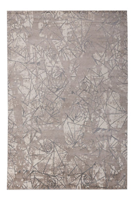 Alfombra de diseño - 301 x 204 cm - plata