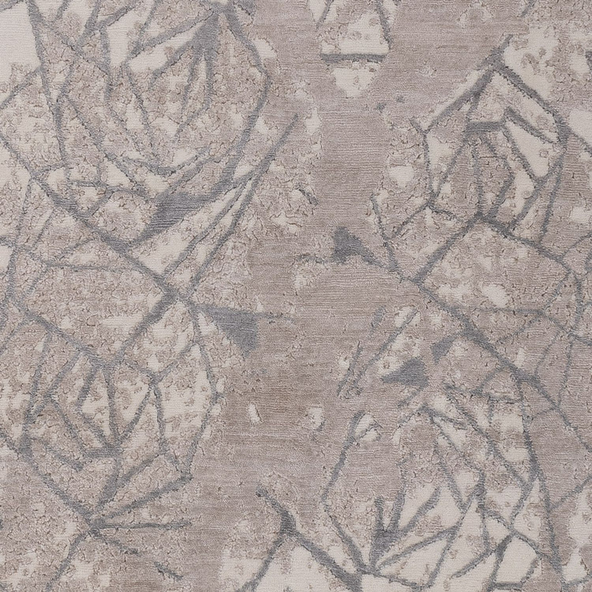 Alfombra de diseño - 301 x 204 cm - plata