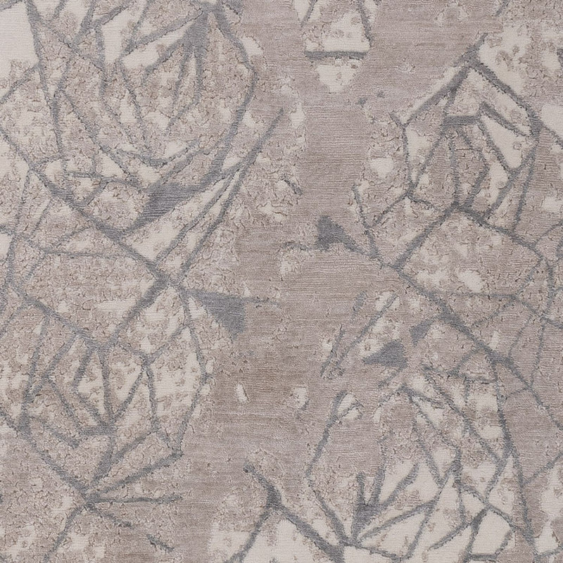 Alfombra de diseño - 301 x 204 cm - plata