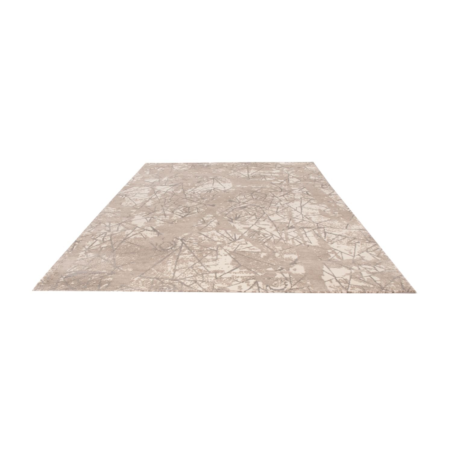 Alfombra de diseño - 301 x 204 cm - plata