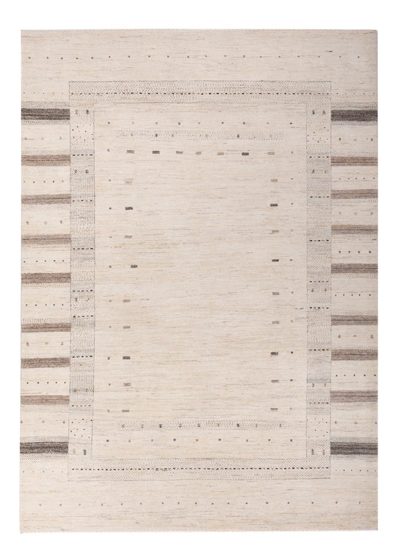 Alfombra Gabbeh - Loribaft Indus - 300 x 206 cm - crema